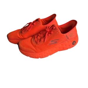 Skechers Orange Hyper Craze Athletic Shoes